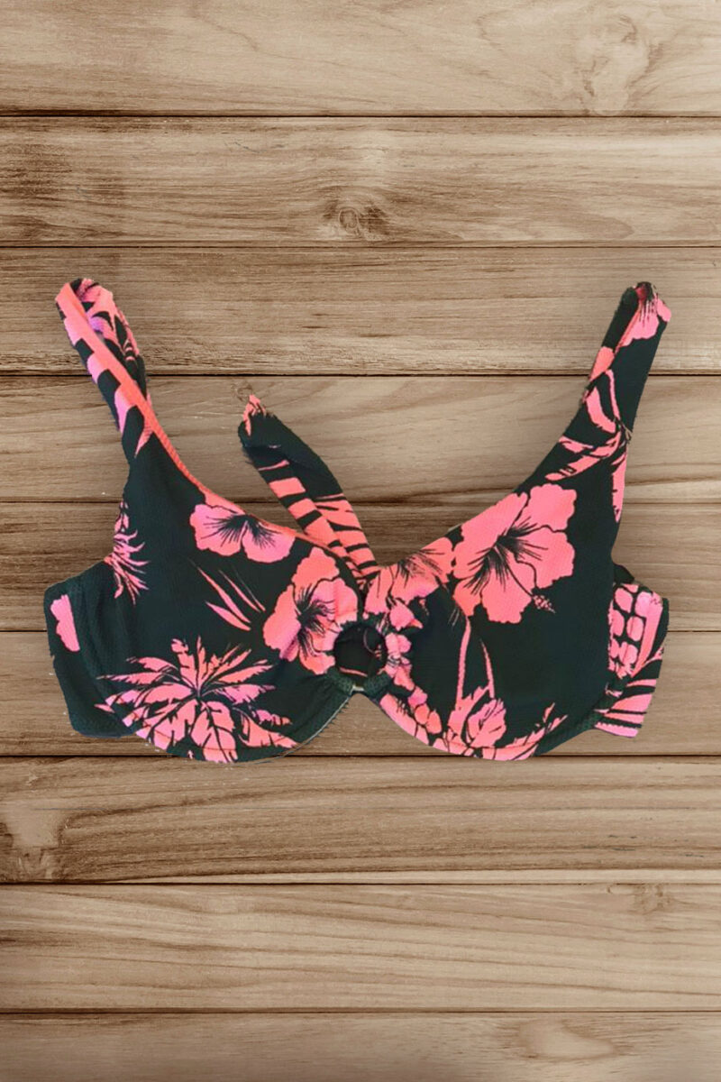 BIANCA TOP | OLIVE/PINK PINEAPPLE