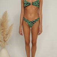 MELINA GREEN ZEBRA