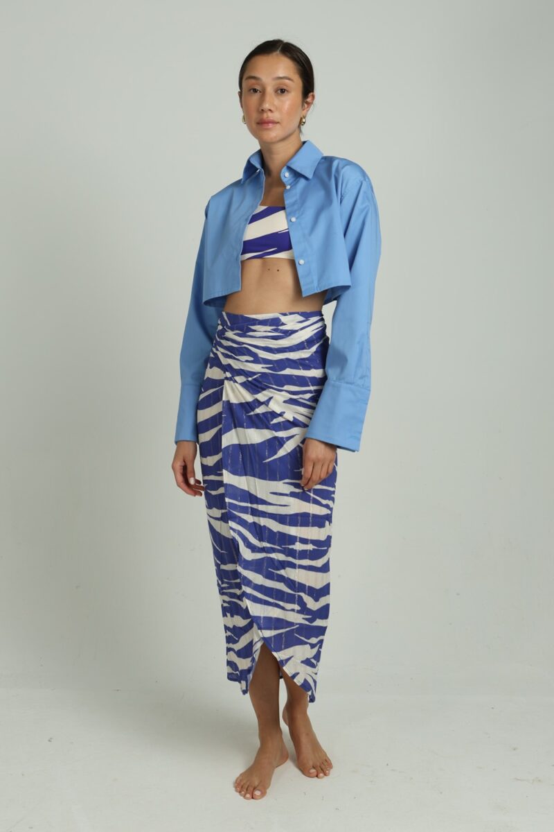 FLORA SHIRT | BLUE SKY