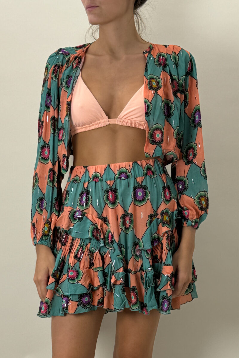 BELLA MINI SKIRT | FLOWER