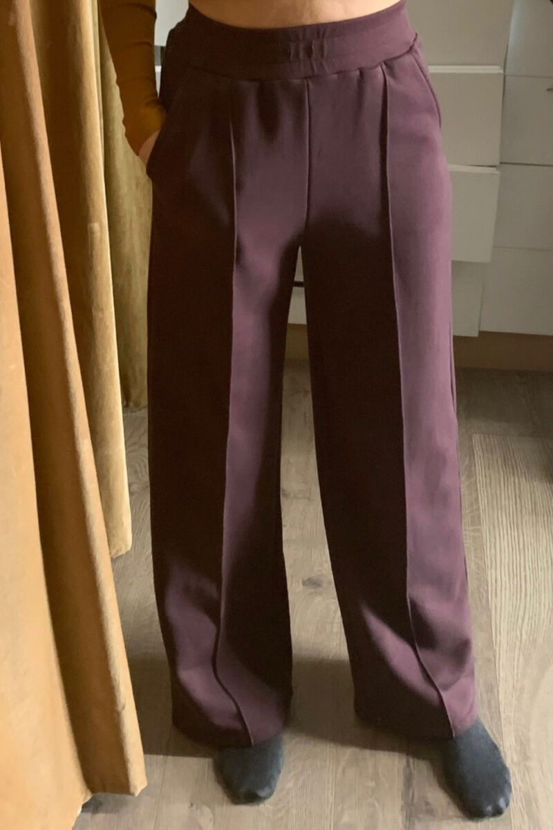 DAKOTA PANTS | EGGPLANT