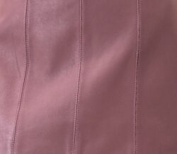 LEAH LEATHER SKIRT | ROSE