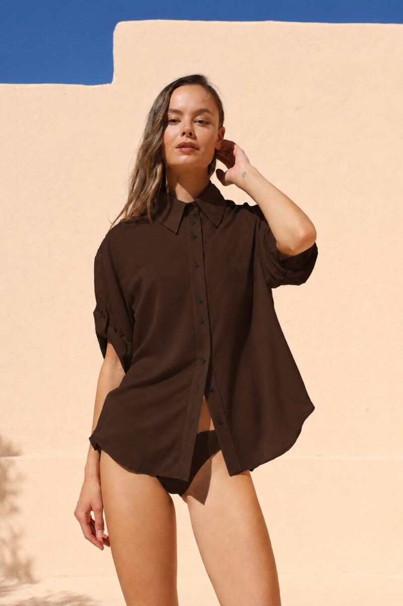 FAITH SHIRT | BROWN