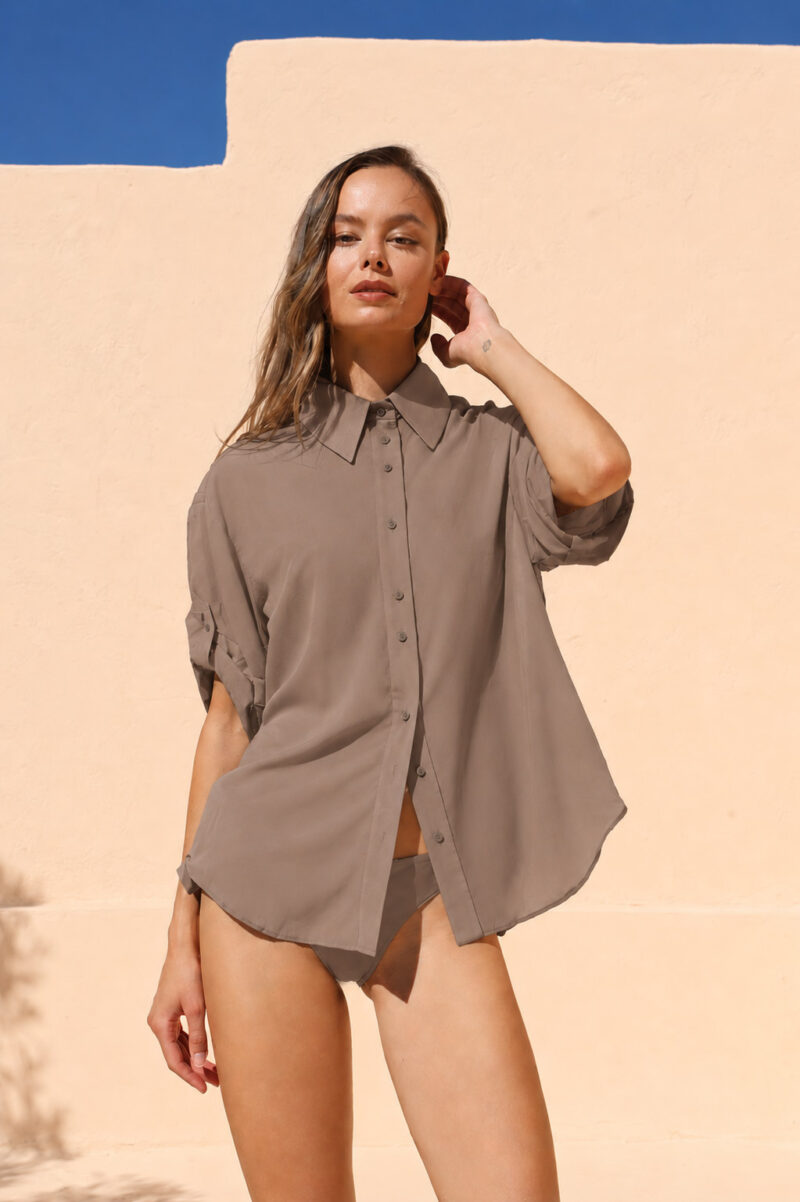 FAITH SHIRT | TAUPE
